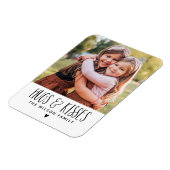 ヴァレンティーンズデイハグキス写真 マグネット (左側)