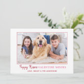 ヴァレンティーンズデイパピーキスパピードッグ写真 シーズンカード (スタンド正面)