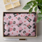 ヴァレンティーンズデイベルネーゼマウンテンドッグス 薄葉紙 (ギフト)