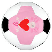 ヴァレンティーンズデイラブハートアクソロトル サッカーボール (回転)