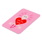 ヴァレンティーンズデイラブハートアクソロトル マグネット (左側)