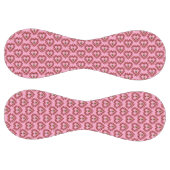 ヴァレンティーンズデイラブハートアコーンパターン（の模様が）ある ソフトボール (パネル)