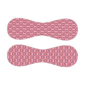 ヴァレンティーンズデイラブハートアコーンパターン（の模様が）ある 野球ボール (パネル)