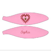 ヴァレンティーンズデイラブハートアコーン名前をカスタムする ミニバスケットボール (パネル)