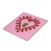 ヴァレンティーンズデイラブハートアコーン タイル (側面)