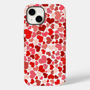 ヴァレンティーンズデイラブ赤いハート Case-Mate iPhone 14ケース