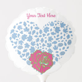 ヴァレンティーンズデイロマンチックバラスイープカスタムハート バルーン