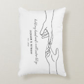 ヴァレンティーンズハンズカップル引用文 アクセントクッション (正面(垂直))