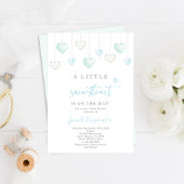 ヴァレンティーンズベビーシャワーボーイ招待状 招待状