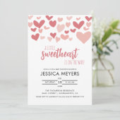 ヴァレンティーンズベビーシャワー招待状 招待状 (スタンド正面)