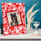 ヴァレンティ縁どンコリードッグハート フォトプラーク (側面)
