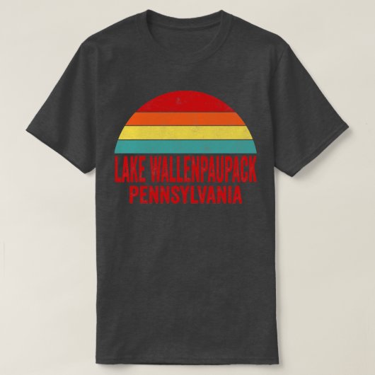 ヴァレンパウパックレイクペンシルバニア Tシャツ (デザイン正面)