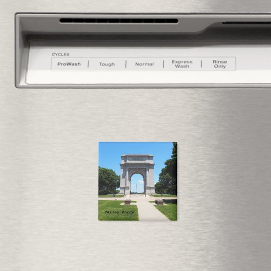 ヴァレーフォージのアーチ記念碑 マグネット (インサイチュ (食洗機))