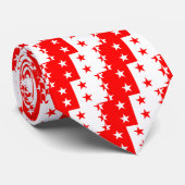 ヴァレー州、スイス連邦共和国の旗 ネクタイ (ロール)