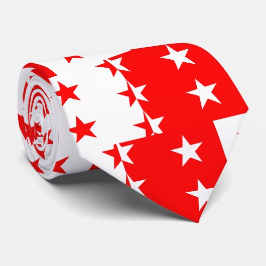 ヴァレー州、スイス連邦共和国の旗 ネクタイ (ロール)