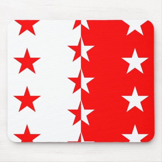 ヴァレー州、スイス連邦共和国 マウスパッド (正面)