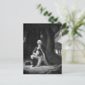 ヴァレー・フォージの祈り。Gen_War 画像 ポストカード