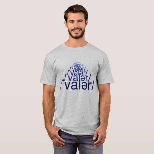 ヴァロアフォネティックTシャツ メンズ Tシャツ (正面フル)