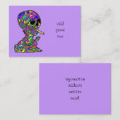 ヴァンゴッズカラベラスカル喫煙たばこ 名刺 (正面/裏面)