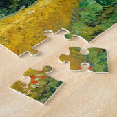 ヴァンゴッペインティングアートヴィンテージ小麦フィールドサイプレス ジグソーパズル (側面)