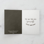 ヴァンゴッペインティング誕生日ユーモアカード カード (内部)