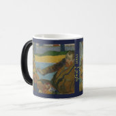 ヴァンゴッペインヒマワリbyポール・ゴーギャン モーフィングマグカップ (正面左)