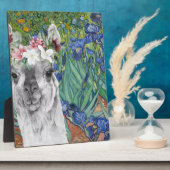 ヴァンゴッホのアイリスとラファンシーマ フォトプラーク (側面)