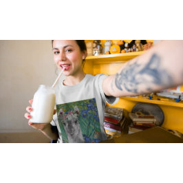 ヴァンゴッホのアイリスとラファンシーマ Tシャツ