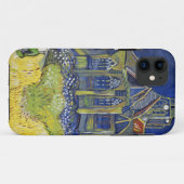 ヴァンゴッホのアートの複製、オーヴェースの教会 Case-Mate iPhoneケース (裏面(横))