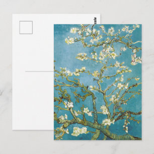 ヴァンゴッホのアーモンドの花クラシック咲き印象派 ポストカード
