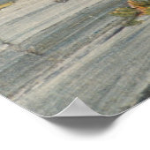 ヴァンゴッホのトリンケテーユ橋、アルレス(1888) ポスター (角)