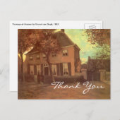 ヴァンゴッホのヴィカレージアットヌエネン ポストカード (正面/裏面)