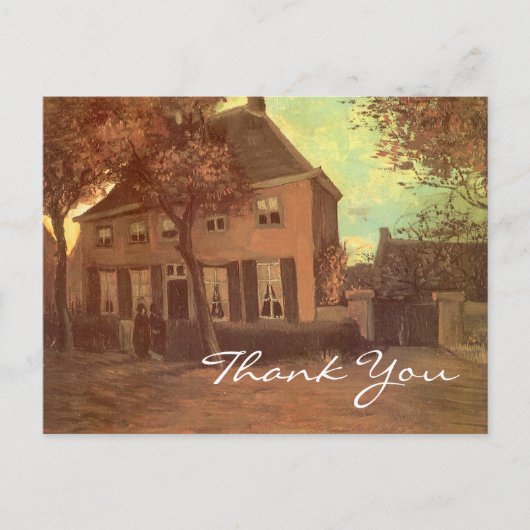 ヴァンゴッホのヴィカレージアットヌエネン ポストカード (正面)