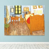 ヴァンゴッホの寝室 キャンバスプリント (インサイチュ (ウッドフロア))