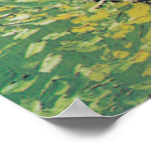 ヴァンゴッホの教会アットオーヴェース ポスター (角)