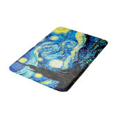 ヴァンゴッホの星空の夜 バスマット (アングル)