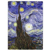 ヴァンゴッホの星空の夜, 1889 クリップボード (裏面)