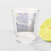 ヴァンゴッホの星空の夜， 1889 ショットグラス (裏面)