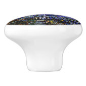 ヴァンゴッホの星空の夜， 1889 セラミックノブ (側面)