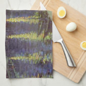 ヴァンゴッホの星絵画の夜 キッチンタオル (四つ折り)