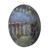 ヴァンゴッホの星絵画の夜 ダーツボード (正面右)