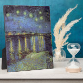 ヴァンゴッホの星絵画の夜 フォトプラーク (側面)