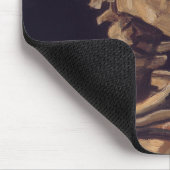 ヴァンゴッホの燃える煙草のスケルトン マウスパッド (コーナー)