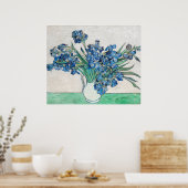 ヴァンゴッホの虹彩画(1890年) ポスター (キッチン)