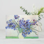 ヴァンゴッホはまだ生き生きとし結婚た虹彩 招待状 (スタンド正面)