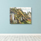 ヴァンゴッホわらぶき砂岩コテージinチャポンバル キャンバスプリント (インサイチュ (ウッドフロア))