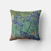 ヴァンゴッホアイリススクエア装飾用クッション クッション (裏面)