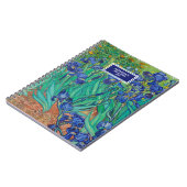 ヴァンゴッホアイリス絵画ズの ノートブック (左側)