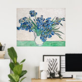 ヴァンゴッホアイリス ポスター (ホームオフィス)