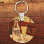 ヴァンゴッホアッシンザヴィンテージ印象主義の静物生活 キーホルダー (正面)